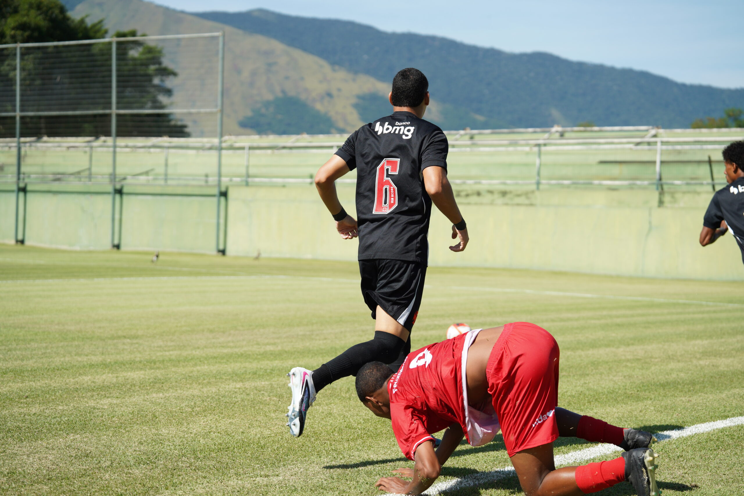 Jogador do Vasco da Gama sub 20 na final da Copa Rio Sub 20 2026 (Foto: Leonardo Antonio/ALPP)